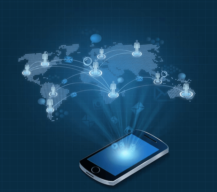 Global connection through digital technology