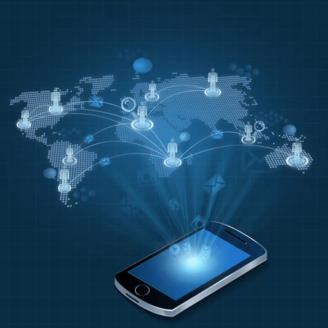 global connection through digital technology