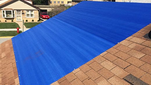 how to tarp a roof 1 1