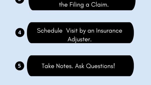 insurance steps to filing a roof damage claim 1 1
