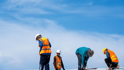 image of a steep roof on a building